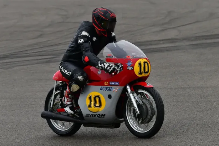 Rights Managed : CJ9 7403 Gary Johnson, Mick Grant, MV Agusta 500-3 Rights Managed : CJ9 7403 Gary Johnson, Mick Grant, MV Agusta 500-3