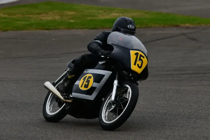 Rights Managed : CJ9 7421 Patrick Walker, Norton Manx 500 Rights Managed : CJ9 7421 Patrick Walker, Norton Manx 500