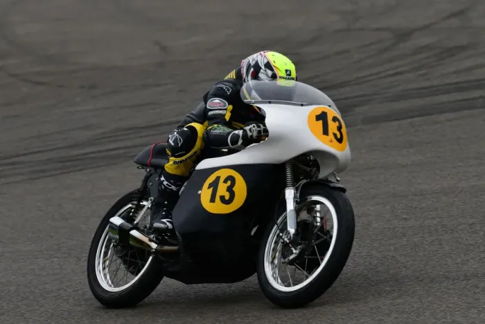Rights Managed : CJ9 7431 David Tetley, Ian Lougher, Norton Manx 30M Rights Managed : CJ9 7431 David Tetley, Ian Lougher, Norton Manx 30M