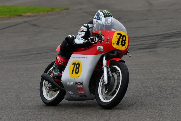 Rights Managed : CJ9 7457 Michael Dunlop, Steve Platter, MV Agusta 500-3 Rights Managed : CJ9 7457 Michael Dunlop, Steve Platter, MV Agusta 500-3