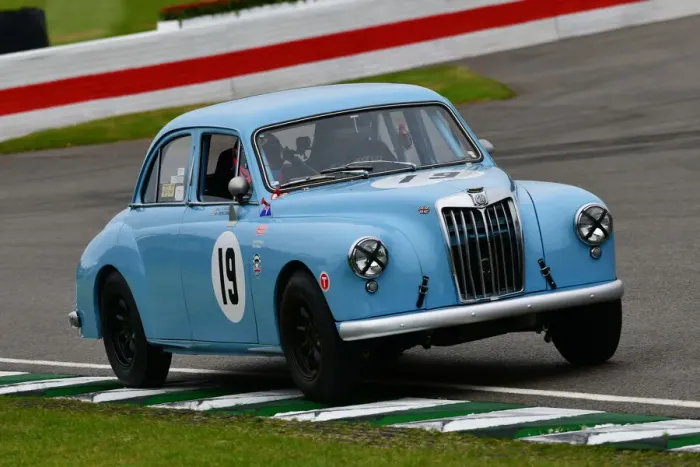 Rights Managed : CJ9 7498 Alex Buncombe, Bruce Champman, MG Magnette ZB Rights Managed : CJ9 7498 Alex Buncombe, Bruce Champman, MG Magnette ZB