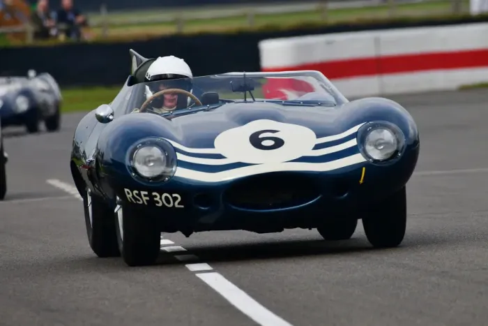 Rights Managed : CJ9 7623 Gary Pearson, Jaguar D-Type Long Nose