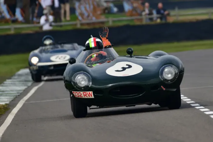 Rights Managed : CJ9 7630 Marino Franchitti, Jaguar D-Type Rights Managed : CJ9 7630 Marino Franchitti, Jaguar D-Type