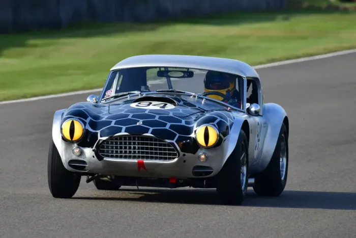 Rights Managed : CJ9 7859 Martin Brundle, Bobby Verdon-Roe, AC Cobra Rights Managed : CJ9 7859 Martin Brundle, Bobby Verdon-Roe, AC Cobra