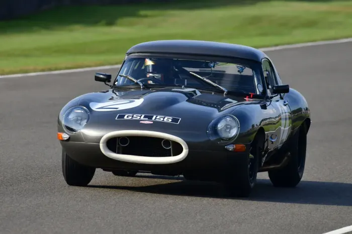 Rights Managed : CJ9 7871 Cameron Jack, Eric Helary, Jaguar E-Type semi-lightweight Rights Managed : CJ9 7871 Cameron Jack, Eric Helary, Jaguar E-Type semi-lightweight