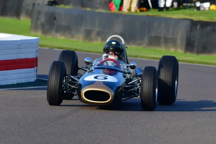 Rights Managed : CJ9 8015 James King, Brabham-Climax BT7 Rights Managed : CJ9 8015 James King, Brabham-Climax BT7