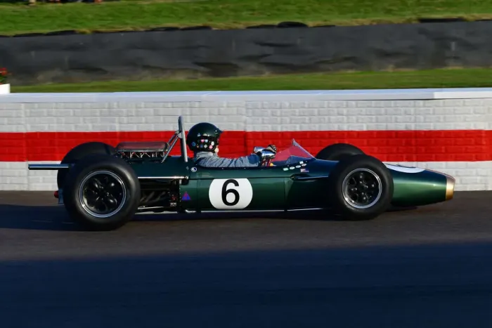 Rights Managed : CJ9 8017 James King, Brabham-Climax BT7 Rights Managed : CJ9 8017 James King, Brabham-Climax BT7