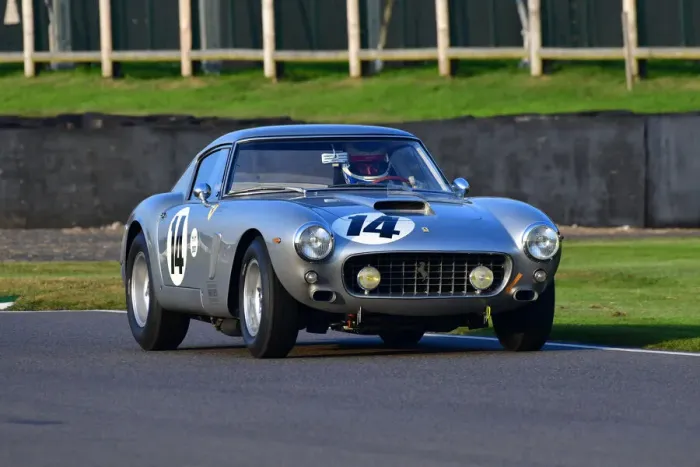 Rights Managed : CJ9 8070 Jochen Mass, John Hugenholtz, Ferrari 250 GT SWB: C Rights Managed : CJ9 8070 Jochen Mass, John Hugenholtz, Ferrari 250 GT SWB: C