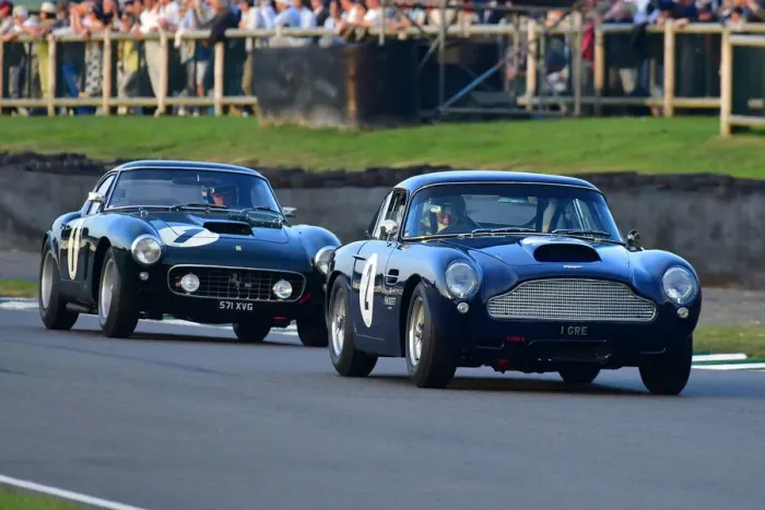 Rights Managed : CJ9 8118 Simon Hadfield, Wolfgang Friedrichs, Aston Martin DB4GT, David Hart Rights Managed : CJ9 8118 Simon Hadfield, Wolfgang Friedrichs, Aston Martin DB4GT, David Hart