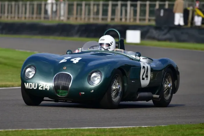 Rights Managed : CJ9 8172 Nigel Webb, Jaguar C-Type Rights Managed : CJ9 8172 Nigel Webb, Jaguar C-Type
