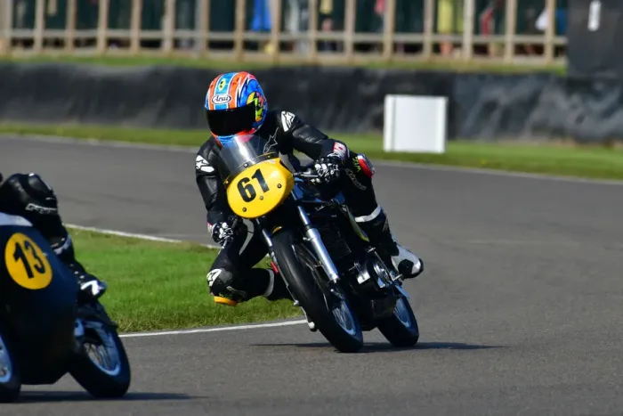 Rights Managed : CJ9 8483 Michael Neeves, Steve Parrott, Norton Manx 30M Rights Managed : CJ9 8483 Michael Neeves, Steve Parrott, Norton Manx 30M