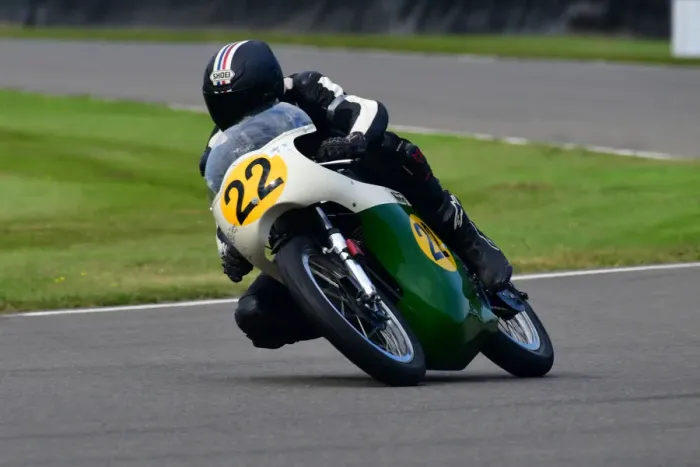Rights Managed : CJ9 8542 Lee Johnston, Tony Perkin, Norton Manx 30M Rights Managed : CJ9 8542 Lee Johnston, Tony Perkin, Norton Manx 30M