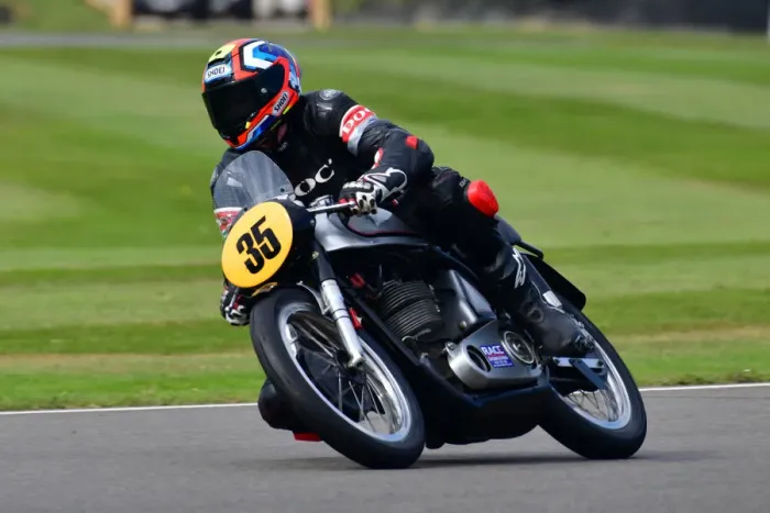 Rights Managed : CJ9 8604 Conor Cummins, Keith Bush, Norton Manx 30M Rights Managed : CJ9 8604 Conor Cummins, Keith Bush, Norton Manx 30M