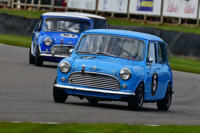 Rights Managed : CJ9 8630 Lars Ekorness, Mat Jackson, Morris Mini Cooper S Rights Managed : CJ9 8630 Lars Ekorness, Mat Jackson, Morris Mini Cooper S
