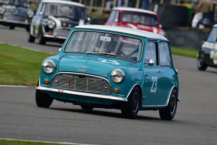 Rights Managed : CJ9 8636 Emanuele Pirro, Andrea Stortoni, Austin Mini Cooper S Rights Managed : CJ9 8636 Emanuele Pirro, Andrea Stortoni, Austin Mini Cooper S