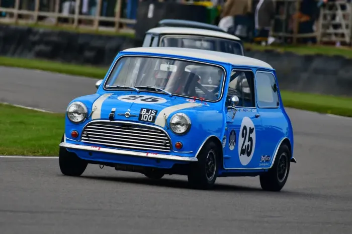 Rights Managed : CJ9 8637 Jonny Adam, Barry Sime, Morris Mini Cooper S Rights Managed : CJ9 8637 Jonny Adam, Barry Sime, Morris Mini Cooper S