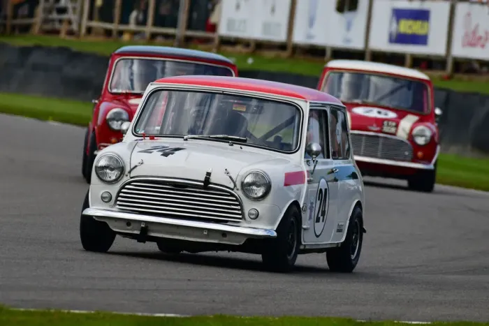 Rights Managed : CJ9 8646 Anthony Reid, Tina Cooper, Austin Mini Cooper S Rights Managed : CJ9 8646 Anthony Reid, Tina Cooper, Austin Mini Cooper S