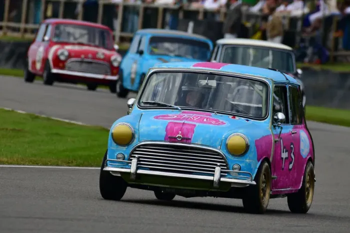 Rights Managed : CJ9 8654 Nick Swift, Andrew Jordan, Morris Mini Cooper S Rights Managed : CJ9 8654 Nick Swift, Andrew Jordan, Morris Mini Cooper S