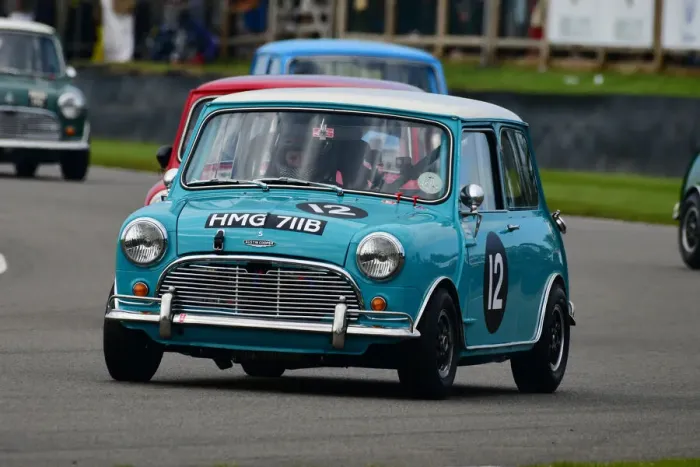 Rights Managed : CJ9 8661 Richard Meaden, Jason Stanley, Austin Mini Cooper S Rights Managed : CJ9 8661 Richard Meaden, Jason Stanley, Austin Mini Cooper S