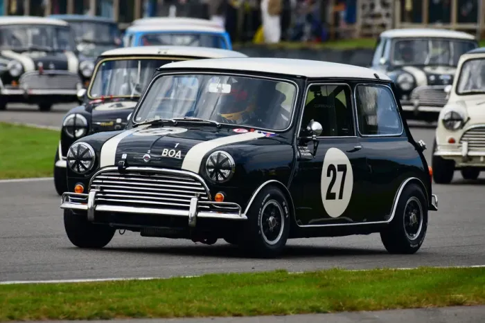 Rights Managed : CJ9 8667 Karun Chandhok, Charlie Cooper, Morris Mini Cooper S Rights Managed : CJ9 8667 Karun Chandhok, Charlie Cooper, Morris Mini Cooper S