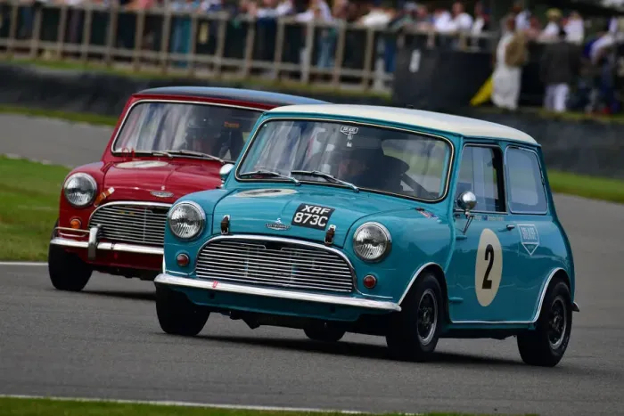 Rights Managed : CJ9 8678 Gary Wright, Brendon Hartley, Austin Mini Cooper S Rights Managed : CJ9 8678 Gary Wright, Brendon Hartley, Austin Mini Cooper S
