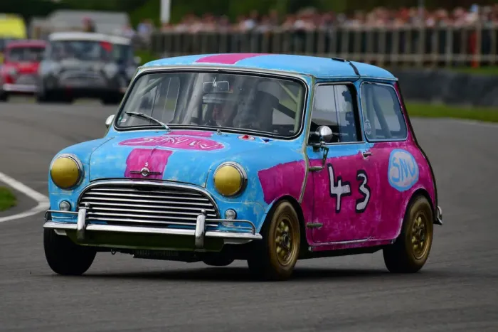 Rights Managed : CJ9 8717 Nick Swift, Andrew Jordan, Morris Mini Cooper S Rights Managed : CJ9 8717 Nick Swift, Andrew Jordan, Morris Mini Cooper S