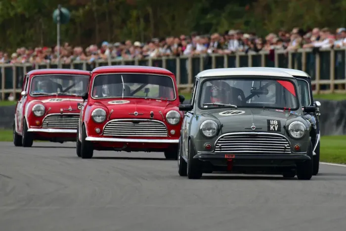 Rights Managed : CJ9 8718 Bill Sollis, Chris Goodwin, Morris Mini Cooper S Rights Managed : CJ9 8718 Bill Sollis, Chris Goodwin, Morris Mini Cooper S