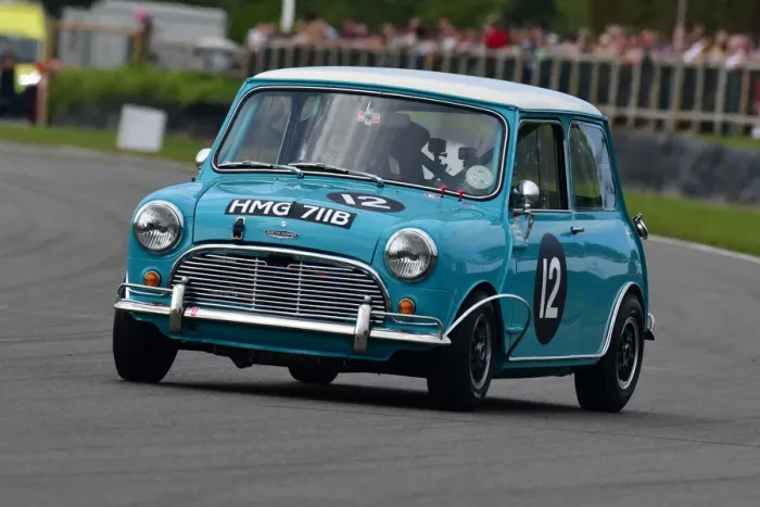 Rights Managed : CJ9 8744 Richard Meaden, Jason Stanley, Austin Mini Cooper S Rights Managed : CJ9 8744 Richard Meaden, Jason Stanley, Austin Mini Cooper S