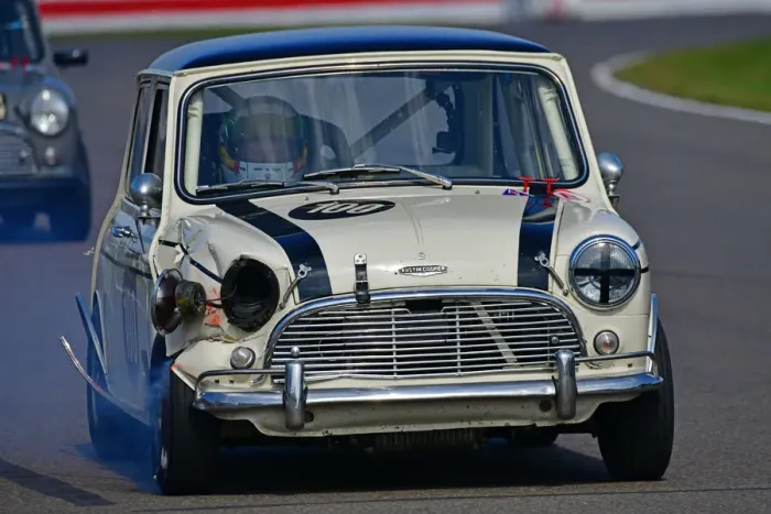 Rights Managed : CJ9 8770 Andy Priaulx, Ollie Streek, Austin Mini Cooper S Rights Managed : CJ9 8770 Andy Priaulx, Ollie Streek, Austin Mini Cooper S