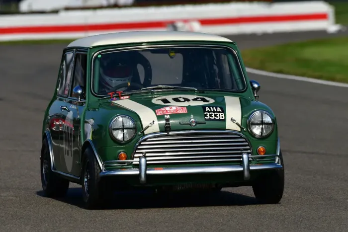 Rights Managed : CJ9 8783 Chris Middlehurst, Romain Dumas, Morris Mini Cooper S Rights Managed : CJ9 8783 Chris Middlehurst, Romain Dumas, Morris Mini Cooper S