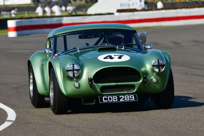 Rights Managed : CJ9 8792 Bill Shepherd, Romain Dumas, AC Cobra Rights Managed : CJ9 8792 Bill Shepherd, Romain Dumas, AC Cobra