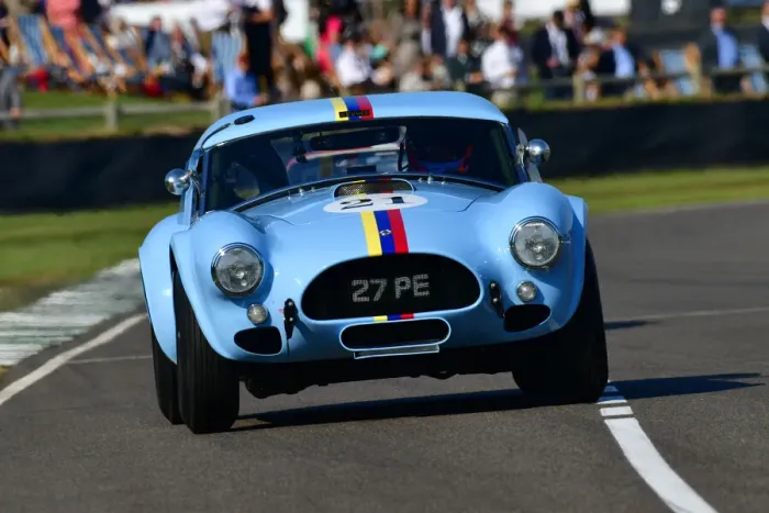 Rights Managed : CJ9 8816 Jenson Button, Alex Buncombe, AC Cobra