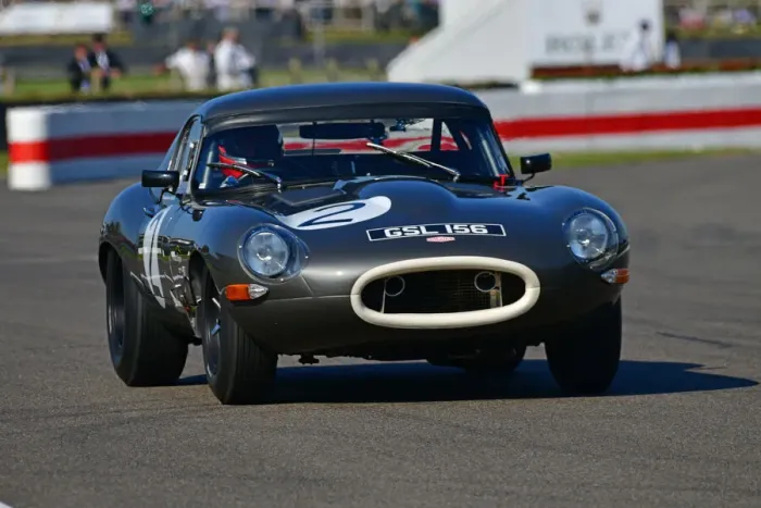 Rights Managed : CJ9 8833 Cameron Jack, Eric Helary, Jaguar E-Type semi-lightweight Rights Managed : CJ9 8833 Cameron Jack, Eric Helary, Jaguar E-Type semi-lightweight