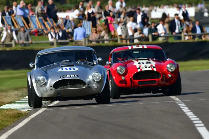 Rights Managed : CJ9 8847 Marino Franchitti, Phillip Kadoorie, AC Cobra, Sam Hancock, Gregor Fisken