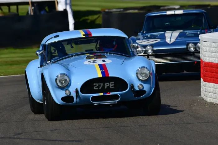 Rights Managed : CJ9 8883 Jenson Button, Alex Buncombe, AC Cobra Rights Managed : CJ9 8883 Jenson Button, Alex Buncombe, AC Cobra