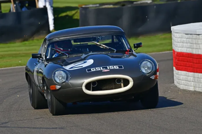 Rights Managed : CJ9 8885 Cameron Jack, Eric Helary, Jaguar E-Type semi-lightweight