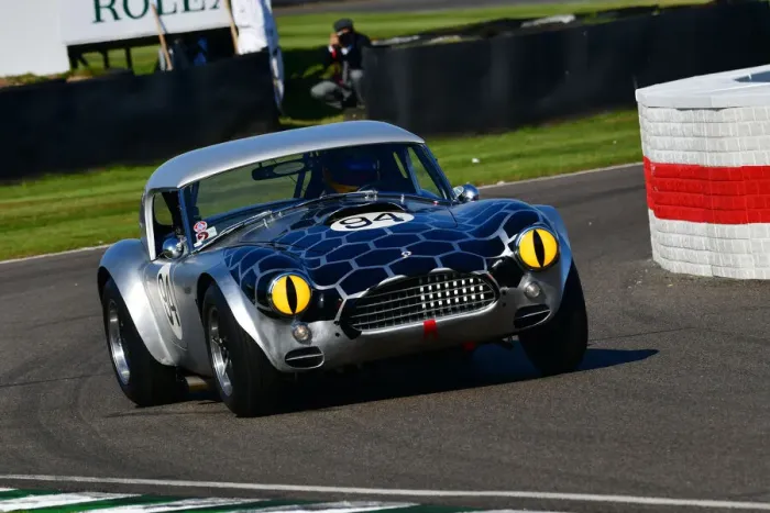 Rights Managed : CJ9 8889 Martin Brundle, Bobby Verdon-Roe, AC Cobra Rights Managed : CJ9 8889 Martin Brundle, Bobby Verdon-Roe, AC Cobra