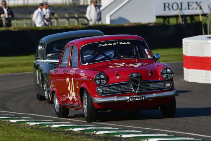 Rights Managed : CJ9 9024 Emanuele Pirro, Richard Meaden, Alfa Romeo Giulietta Ti Rights Managed : CJ9 9024 Emanuele Pirro, Richard Meaden, Alfa Romeo Giulietta Ti