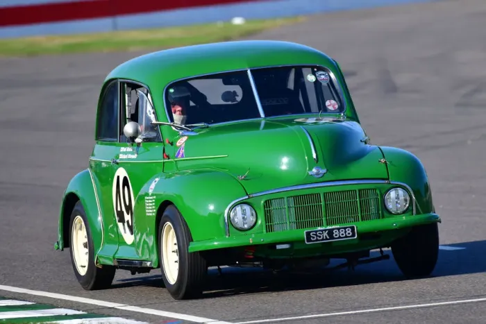 Rights Managed : CJ9 9085 Richard Attwood, Paul Alcock, Morris Minor