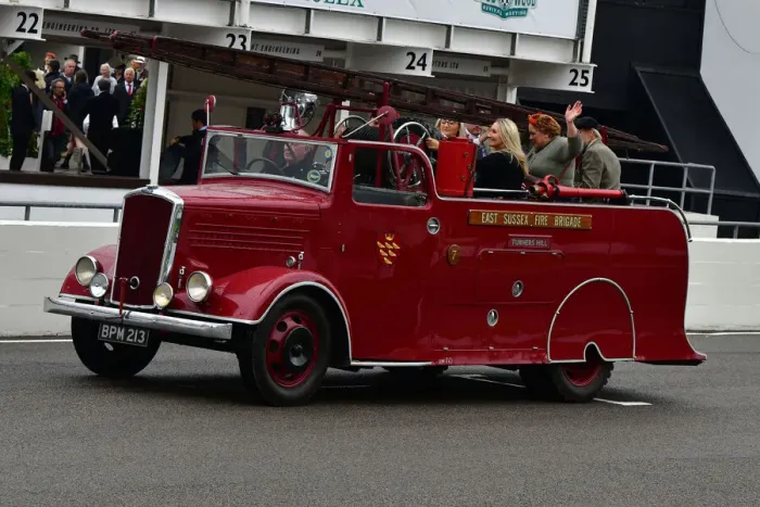 Rights Managed : CJ9 9671 Tony Brooks, 1939, Dennis Fire Engine Rights Managed : CJ9 9671 Tony Brooks, 1939, Dennis Fire Engine