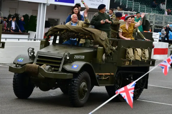 Rights Managed : CJ9 9776 International Harvester Halftrack Rights Managed : CJ9 9776 International Harvester Halftrack