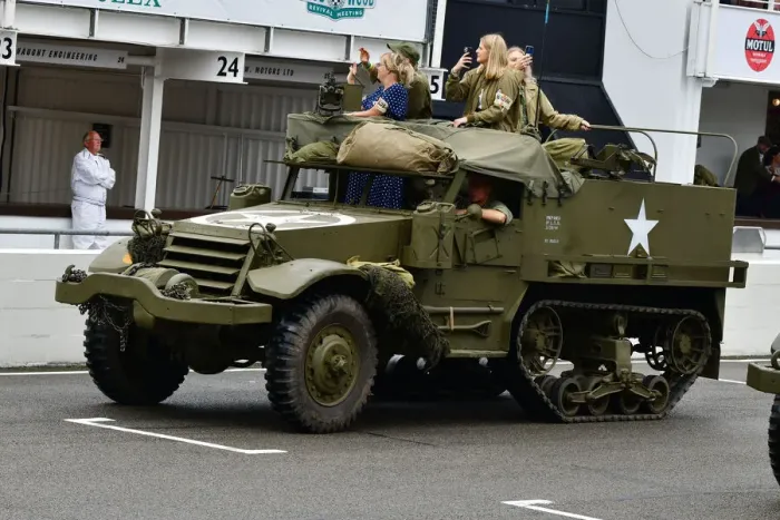Rights Managed : CJ9 9777 International Harvester Halftrack Rights Managed : CJ9 9777 International Harvester Halftrack