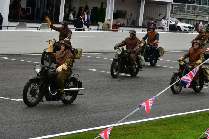 Rights Managed : CJ9 9862 A quintet of motorcyles, Matchless, Royal Enfield Rights Managed : CJ9 9862 A quintet of motorcyles, Matchless, Royal Enfield