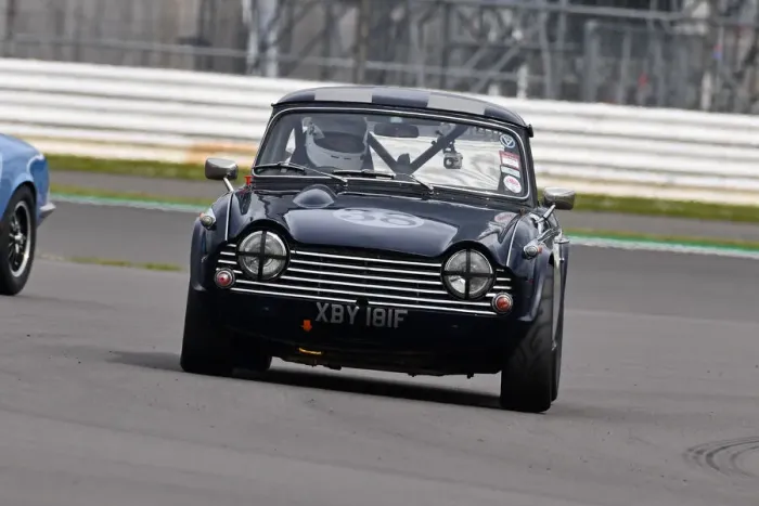 Framed Print : CJM-P 0029 James Owen, Triumph TR5 Framed Print : CJM-P 0029 James Owen, Triumph TR5