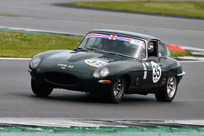 Framed Print : CJM-P 0531 Robert Gate, Jaguar E-Type Framed Print : CJM-P 0531 Robert Gate, Jaguar E-Type