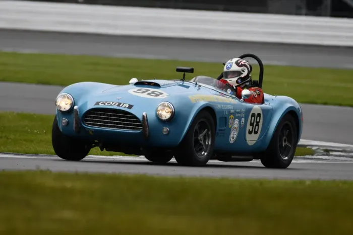 Framed Print : CJM-P 0804 Kevin Kivlochan, AC Cobra Framed Print : CJM-P 0804 Kevin Kivlochan, AC Cobra