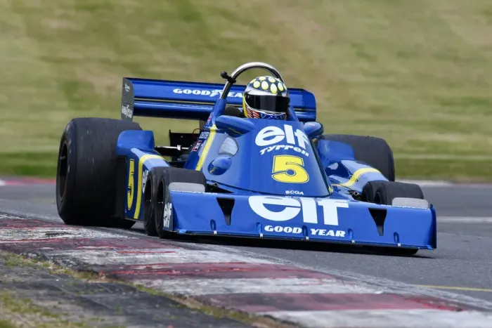 Framed Print : CJM-P 0933 Jonathan Holtzman, Tyrrell P34 Framed Print : CJM-P 0933 Jonathan Holtzman, Tyrrell P34
