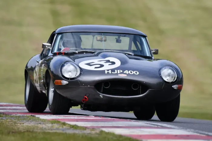 Framed Print : CJM-P 1011 Alex Brundle, John Pearson, Jaguar E-Type Framed Print : CJM-P 1011 Alex Brundle, John Pearson, Jaguar E-Type