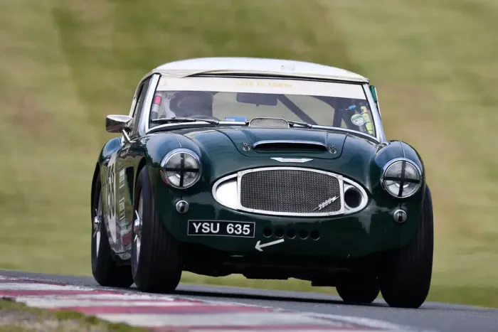 Framed Print : CJM-P 1019 Mark Pangborn, Harvey Woods, Austin Healey 3000 Framed Print : CJM-P 1019 Mark Pangborn, Harvey Woods, Austin Healey 3000