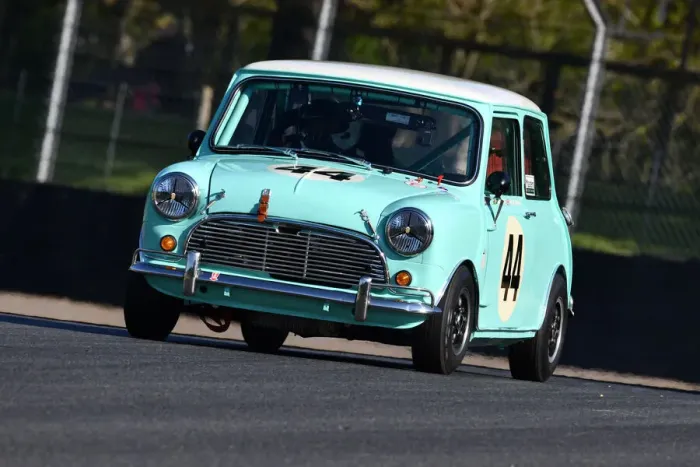 Framed Print : CJM-P 1593 Philip Hall, Nick Osborne, Austin Mini Cooper S Framed Print : CJM-P 1593 Philip Hall, Nick Osborne, Austin Mini Cooper S
